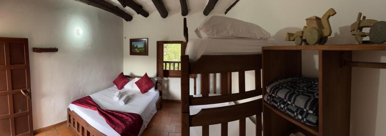 Hostal Villa San Rafael Barichara Bagian luar foto