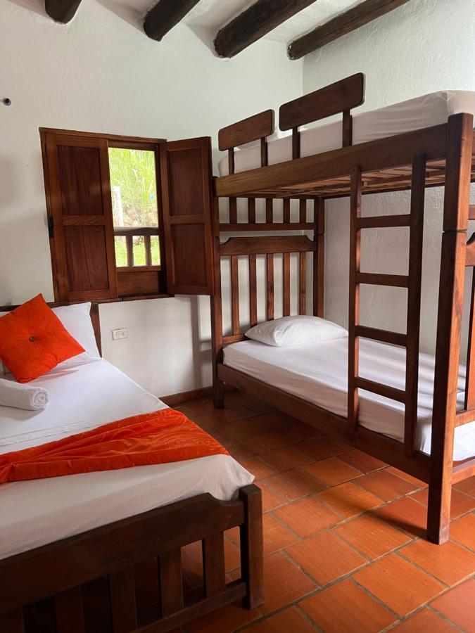Hostal Villa San Rafael Barichara Bagian luar foto