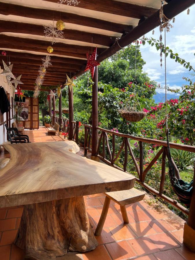 Hostal Villa San Rafael Barichara Bagian luar foto