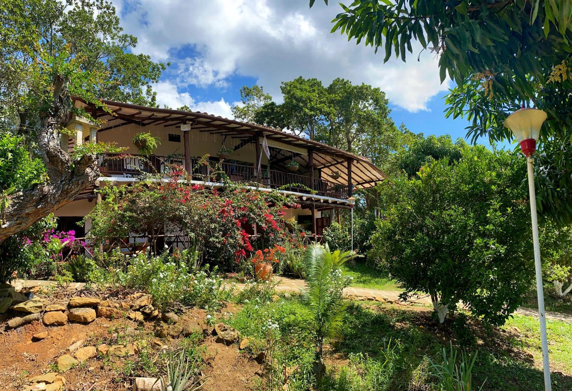 Hostal Villa San Rafael Barichara Bagian luar foto