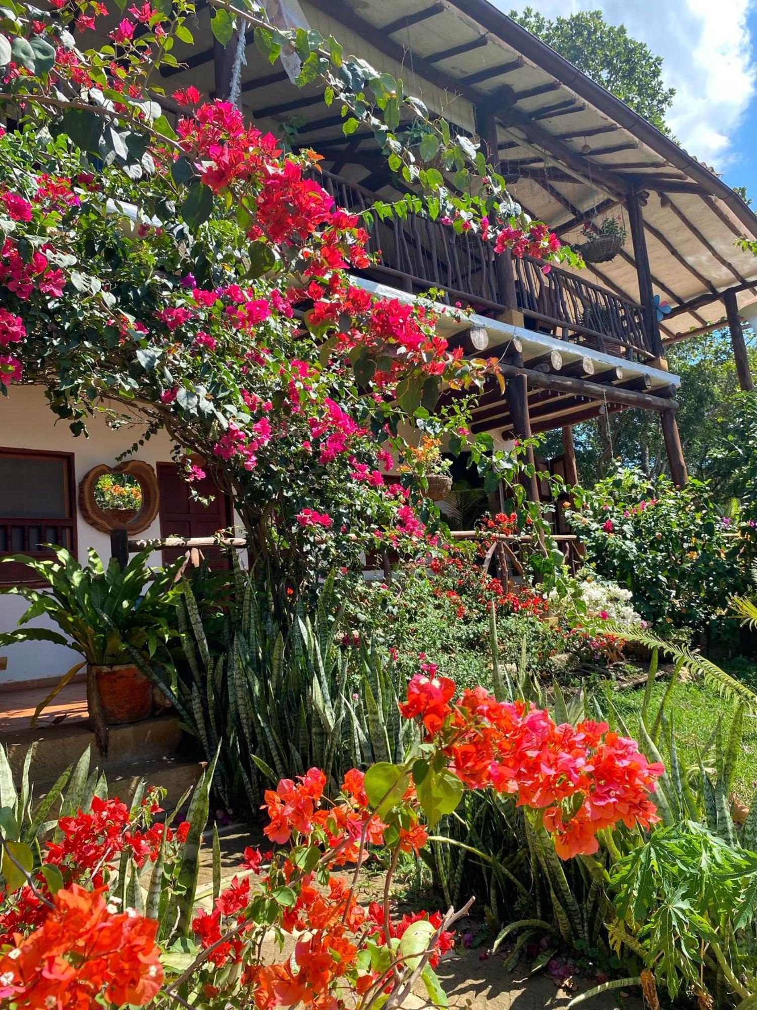 Hostal Villa San Rafael Barichara Bagian luar foto